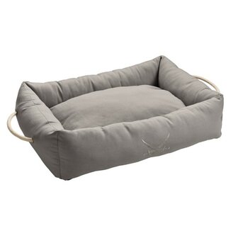 Sofa Sansibar Rantum 80X60 Cm Baumwolle Grau 1