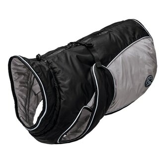 Hunter Hundemantel Uppsala Extreme 50 Schwarz/Grau  1