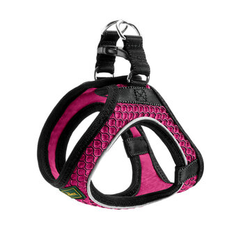 Harness Hilo Comfort 40-46/XS-S Mesh pink with refl piping 1