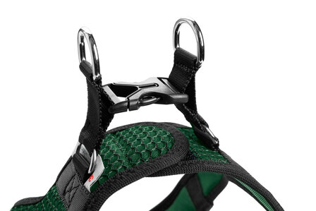 Harness Hilo Comfort 31-33/XXS Mesh dark green with refl piping 1