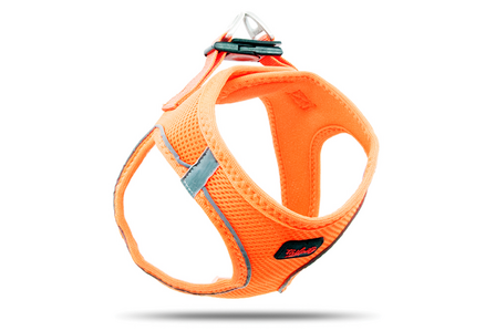 Tailpetz Air-Mesh Harness Neo Orange 2Xs