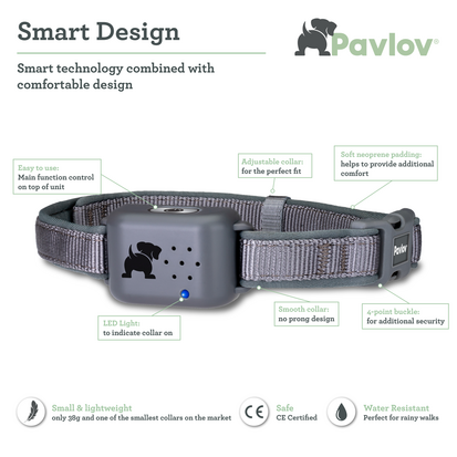 Pavlov Digital No Bark Collar Small