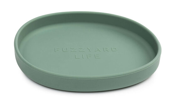 FuzzYard LIFE Silicone Cat Dish - Myrtle Green