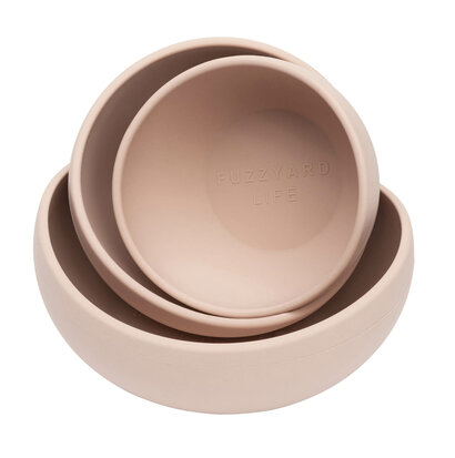 FuzzYard LIFE Silicone Bowl - Soft Blush L