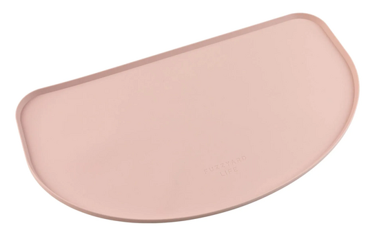 FuzzYard Life Silicone Feeding Mat - Soft Blush