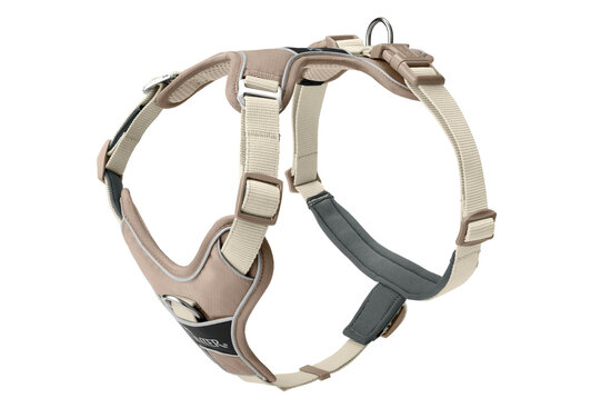 Harness Divo Up 52-68/S-M Polyester taupe 1