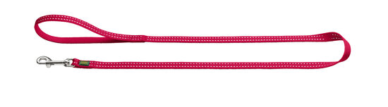 Leash Tripoli 15/110 Nylon raspberry reflecting 1