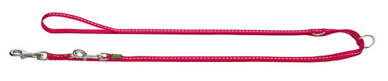 T-Leash Tripoli 10/200 Nylon raspberry reflect 1