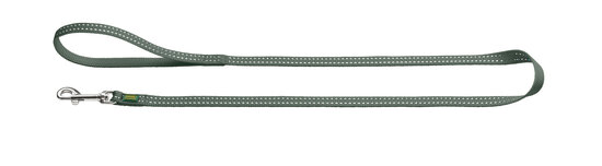 Leash Tripoli 15/110 Nylon olive green reflecting 1