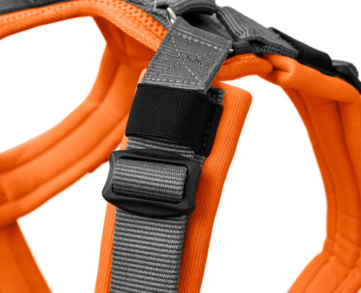 Harness Maldon Up 53-71/M Polyester orange/grey 1