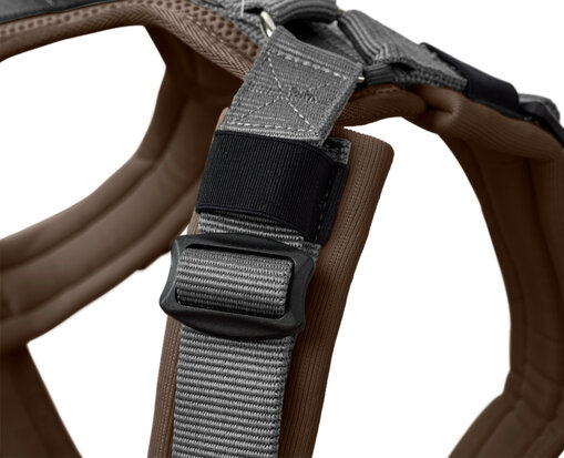 Harness Maldon Up 47-69/S-M Polyester brown/grey 1