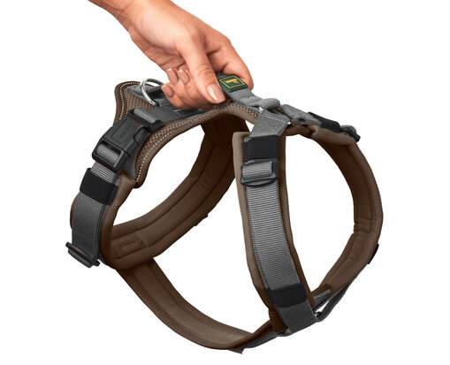 Harness Maldon Up 53-71/M Polyester brown/grey 1