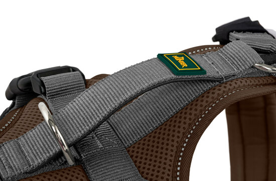 Harness Maldon Up 53-71/M Polyester brown/grey 1