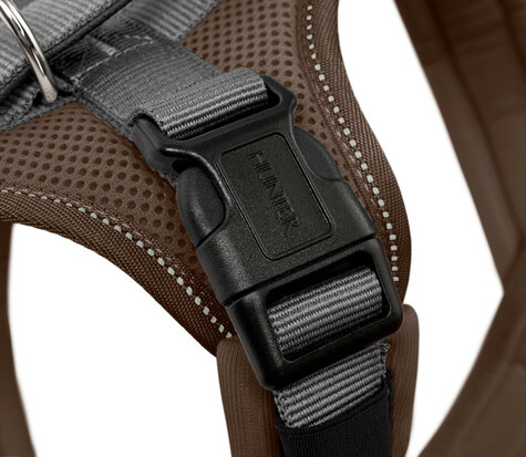 Harness Maldon Up 53-71/M Polyester brown/grey 1