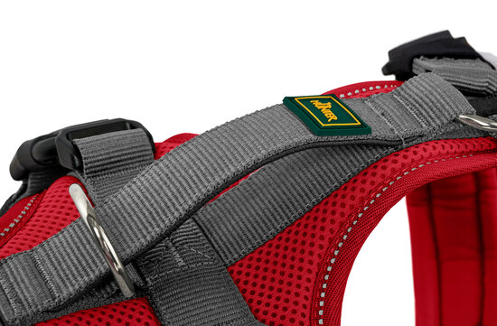 Harness Maldon Up 47-69/S-M Polyester red/grey 1