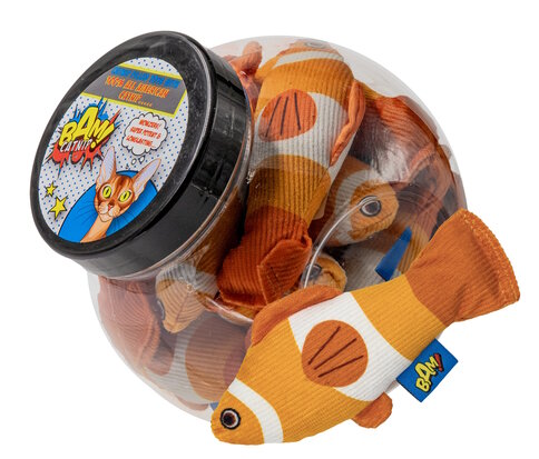 BAM Catnip Conny Clownfish Tub (20)