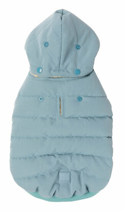 FuzzYard Essential Puffer Jacket - Blue 1