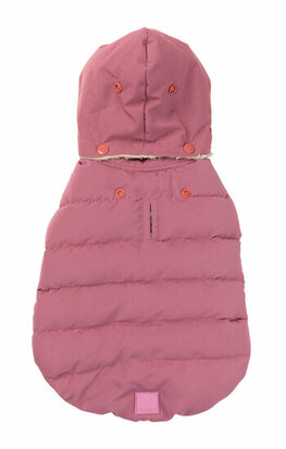 FuzzYard Essential Puffer Jacket - Mauve 1