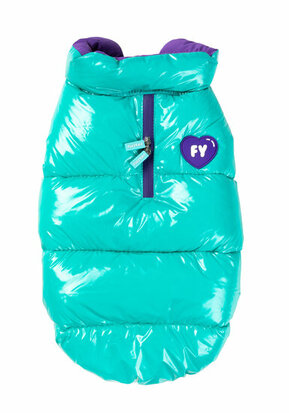 FuzzYard Amor Puffer Jacket - Turquoise 1