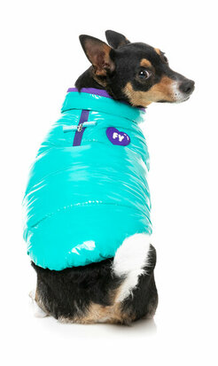 FuzzYard Amor Puffer Jacket - Turquoise 3