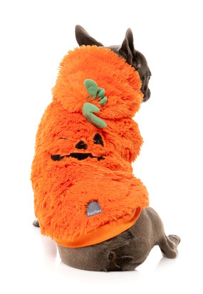 FuzzYard  Fluffy Hoodie Costume - Pumpkin Head 7