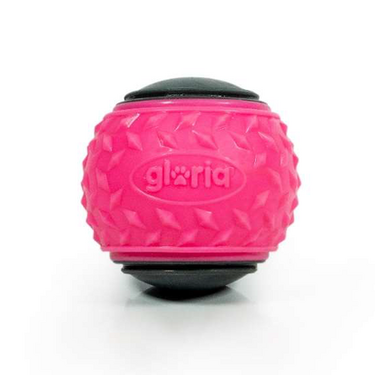 Gloria Mega Squeaker Ball L Pink/Grey