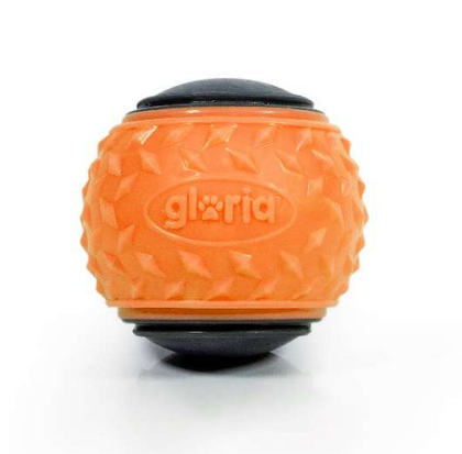 Gloria Mega Squeaker Ball M Orange/Grey