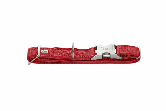 Collar Sofia Alu-Strong 30-45/M Artificial leather red 1