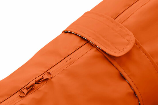 Coat Milford 25 Polyester orange 1