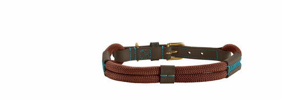 Collar Malia 50/S-M Rope chocolate/dark brown 1