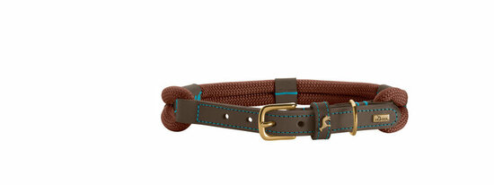 Collar Malia 50/S-M Rope chocolate/dark brown 1