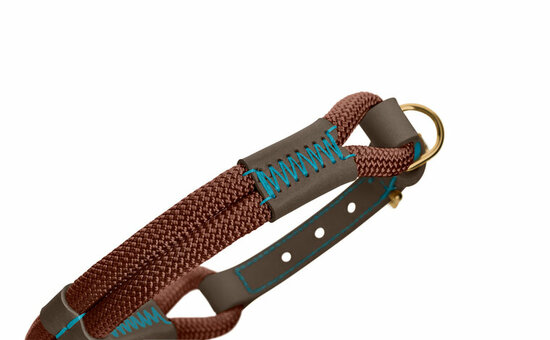 Collar Malia 55/M Rope chocolate/dark brown 1