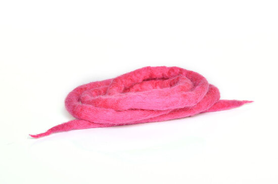 Toy Cat Snaky Wool felt pink 3