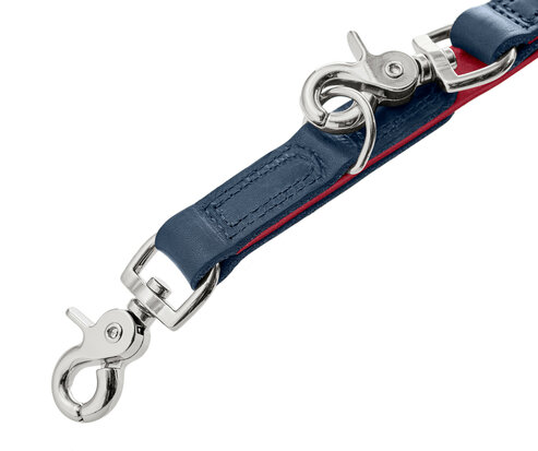 T-Leash Lemvig 15/200 Cowleather red/dark blue 1