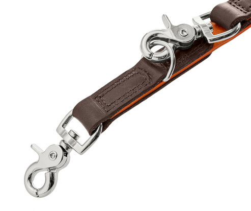 T-Leash Lemvig 20/200 Cowleather cognac/olive green 1