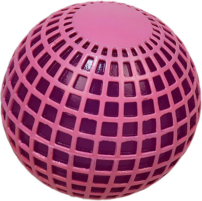 Flashing patterned ball in SRP carton