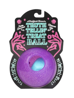 FuzzYard Interactive Chew Toy - Truth Tellin' Treat Ball