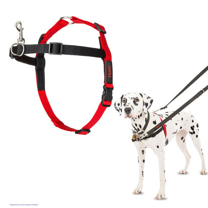 Halti Front Control Harness Black/Red Medium