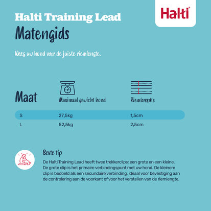 Halti Training Lead Red Large