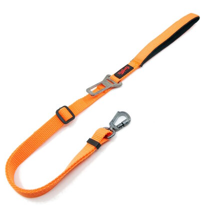 Tailpetz Travel Leash Orange Small