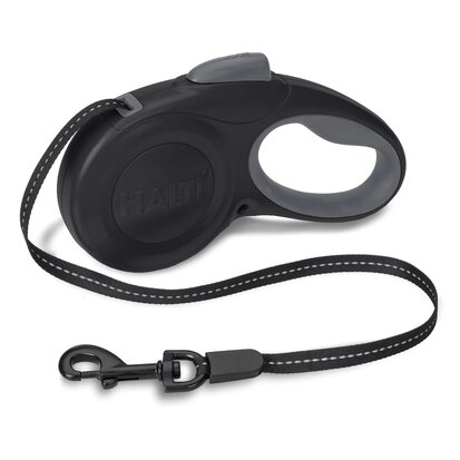 Halti Retractable Lead Black Medium