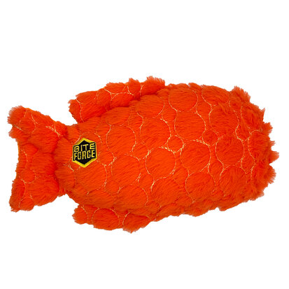 Bite Force Clown Fish Plush Tough Toy - Durable