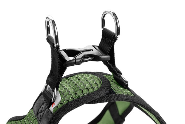 Harness Hilo Comfort 46-52/S Mesh pastel green with refl piping 1