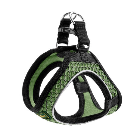 Harness Hilo Comfort 58-65/M Mesh pastel green with refl piping 1