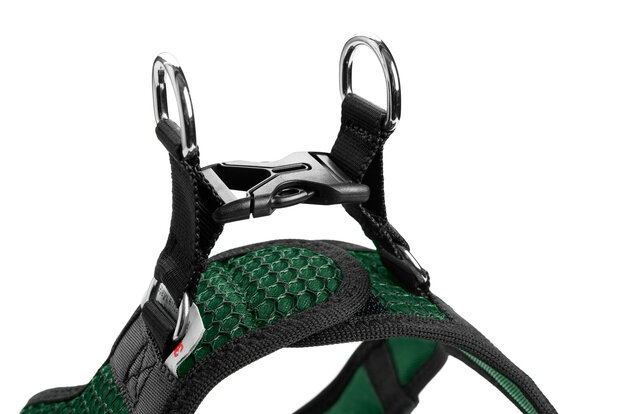 Harness Hilo Comfort 58-65/M Mesh dark green with refl piping 1