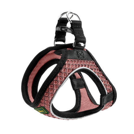 Harness Hilo Comfort 31-33/XXS Mesh antique pink with refl piping 1