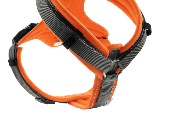 Harness Maldon Up 60-91/M-L Polyester orange/grey 1