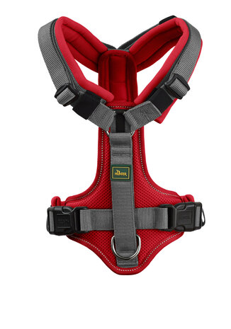 Harness Maldon Up 37-53/XS-S Polyester red/grey 1