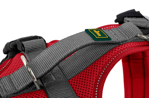 Harness Maldon Up 53-71/M Polyester red/grey 1