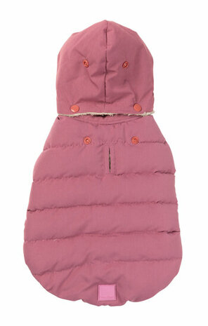 FuzzYard Essential Puffer Jacket - Mauve 4